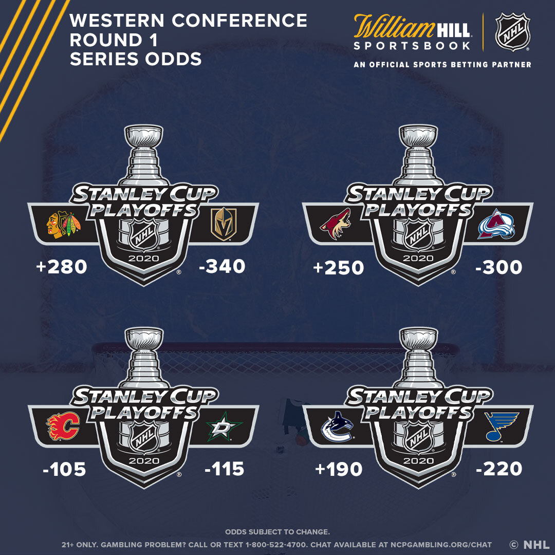 First-Round Series Odds For Stanley Cup Playoffs Released - William ...