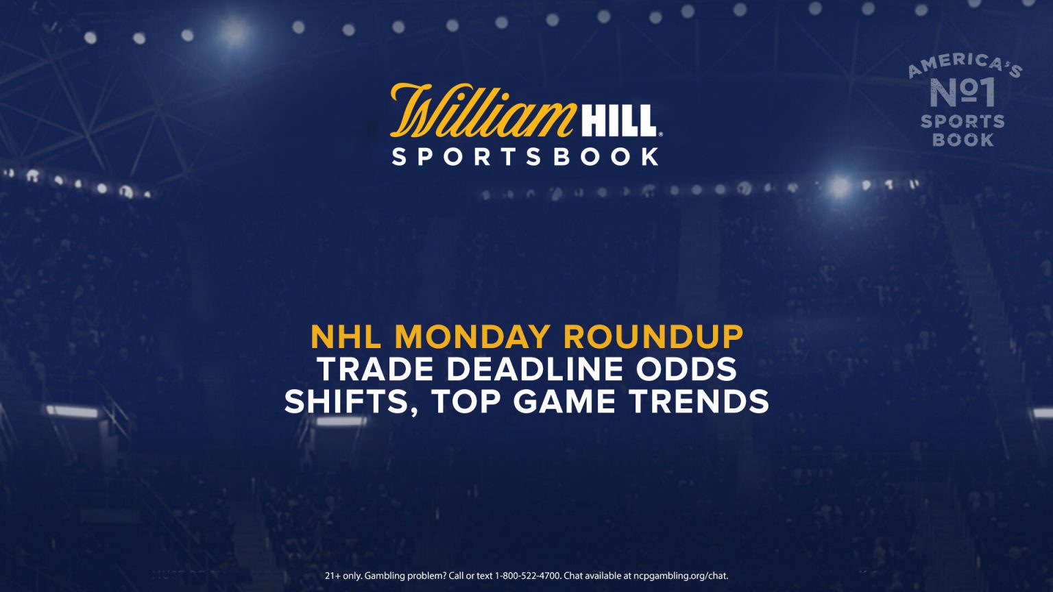 NHL Monday Roundup Trade Deadline Odds Shifts, Top Game Trends