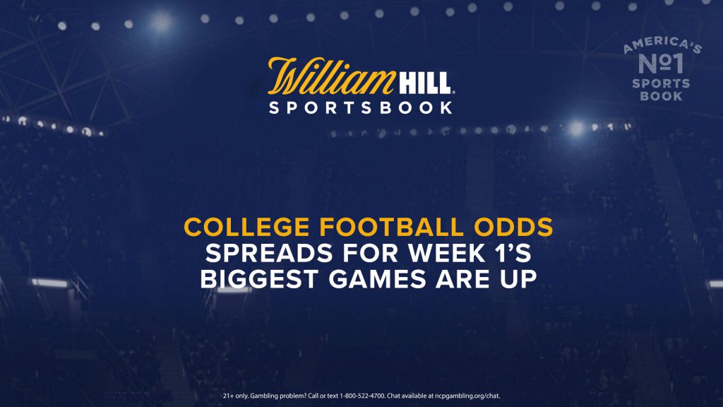 College Football Odds Spreads for Week 1’s Biggest Games Are Up
