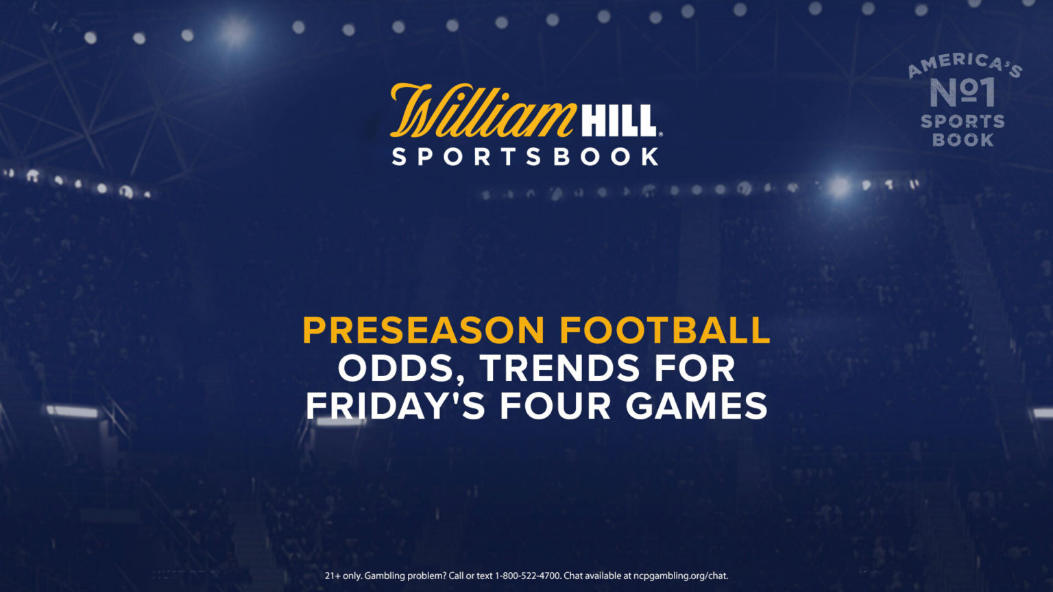 Preseason Football Latest Odds, Trends for Friday's Four Games